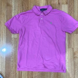 Pink polo by Ralph Lauren